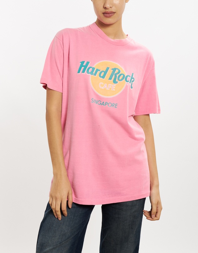 Vintage by The Real Deal - Pre Loved - 90s Hard Rock Cafe 'Singapore' Tee