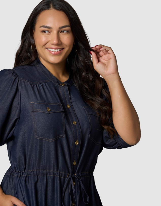 Indigo Tonic - Marley Chambray Mini Dress
