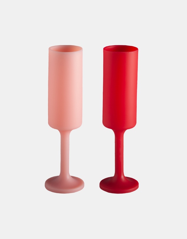 porter green - seff | silicone unbreakable champagne flutes