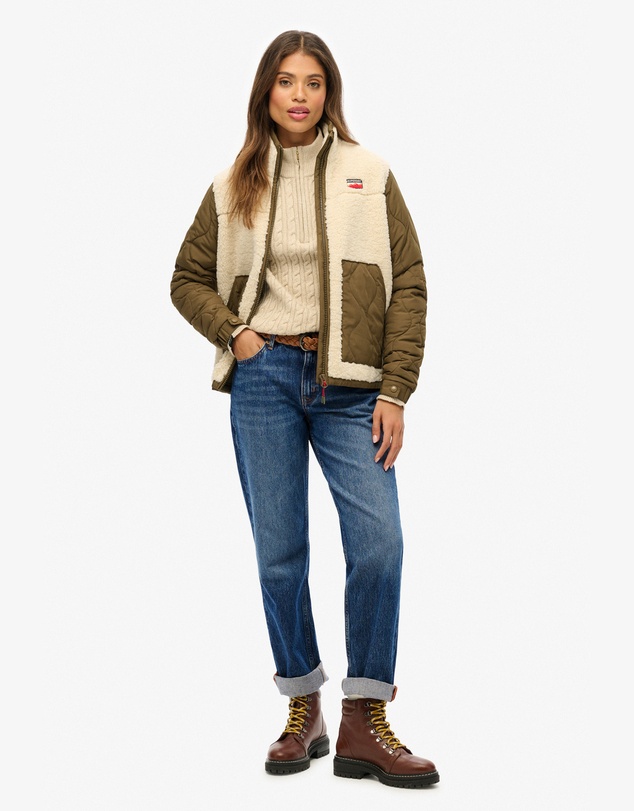 Superdry - Fleece Hybrid Jacket