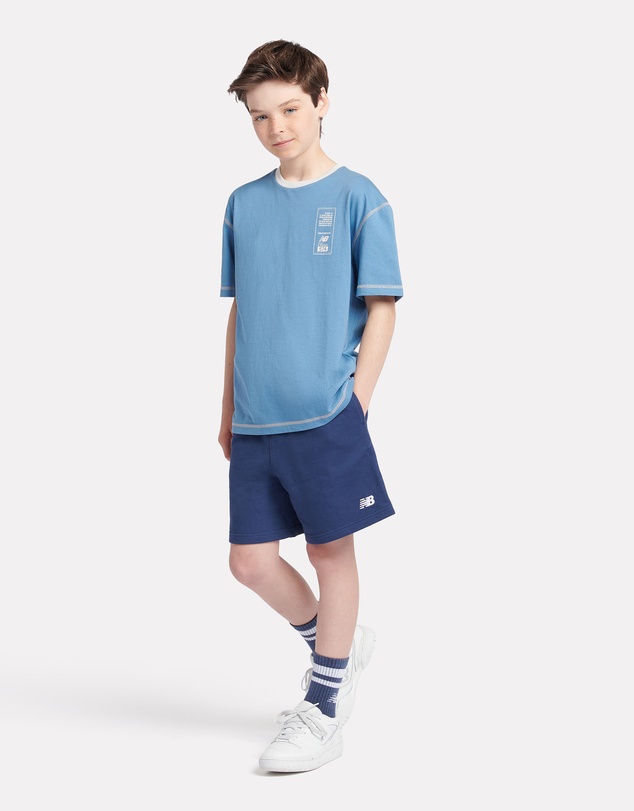 New Balance - French Terry Small Logo Short