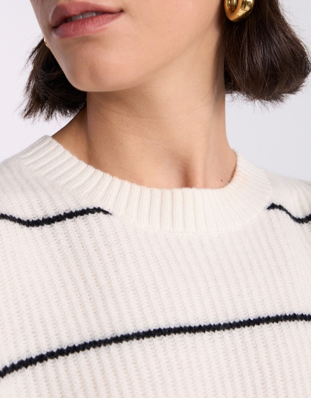 David Lawrence - Nova Crop Merino Knit Jumper