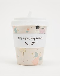 itti bitti - 240ml Reusable Baby Cino Cup With 1 Straw - Fairy Magic