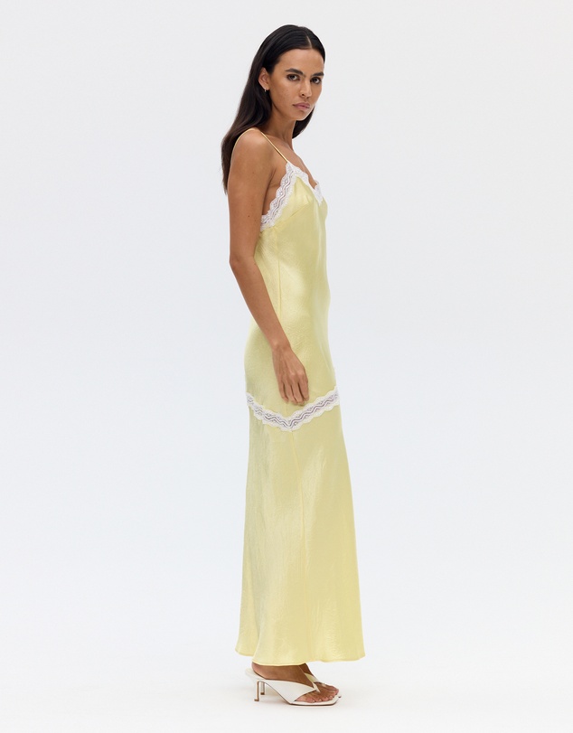 Third Form - Sevin Lace Trim Slip Dress