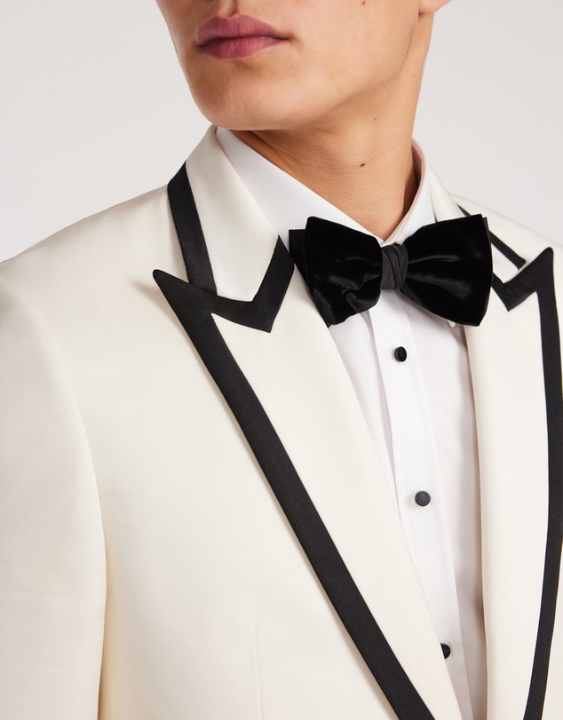 Calibre - Lapel Detail Tuxedo Jacket Ivory