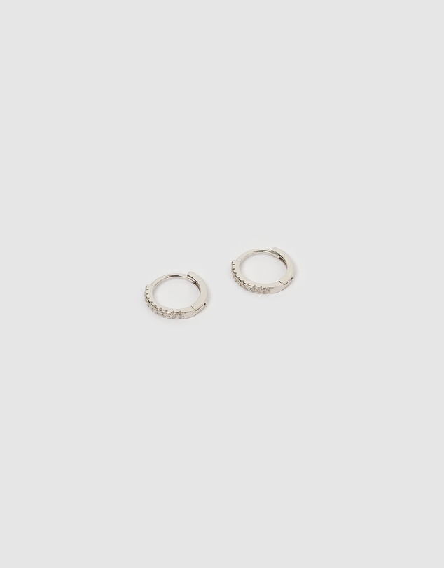 Izoa - Rae Small Huggie Earrings