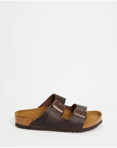 Birkenstock - Unisex Arizona Oiled Leather Regular Sandals