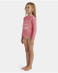 Billabong - Girls 0 to 6 Under The Palm Rash Vest