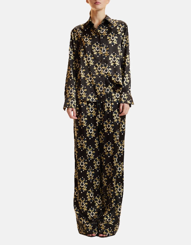 Cynthia Rowley - Silk Wide Leg Pants