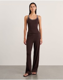 Jag - Celina Blanket Stitch Tank