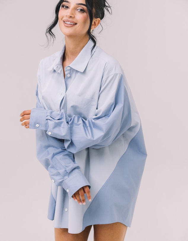 Youmsara - The Deux Bleu Shirt