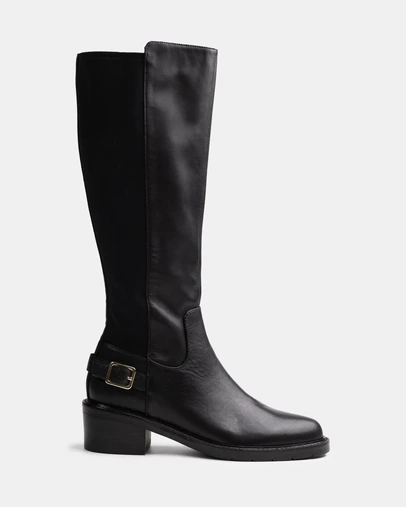 Wittner - Branda Long Boots Black Leather