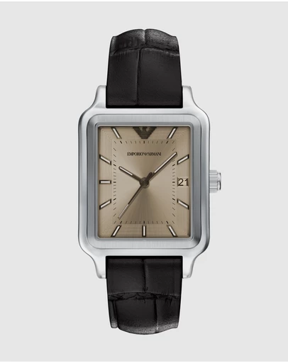 Emporio Armani - Brown Analogue Watch