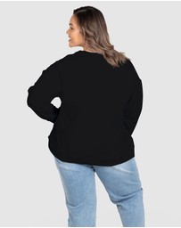Love Your Wardrobe - LYW & Co Logo Sweat Top