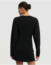 Cotton On - Blair Batwing LS Top