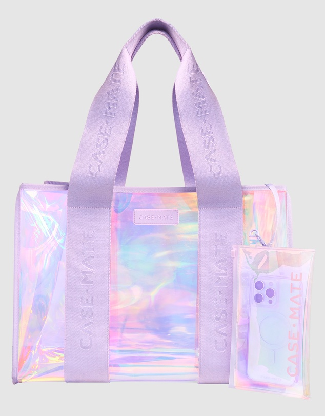 Case-Mate - Case-Mate Soap Bubble Beach Tote w/ Phone Pouch