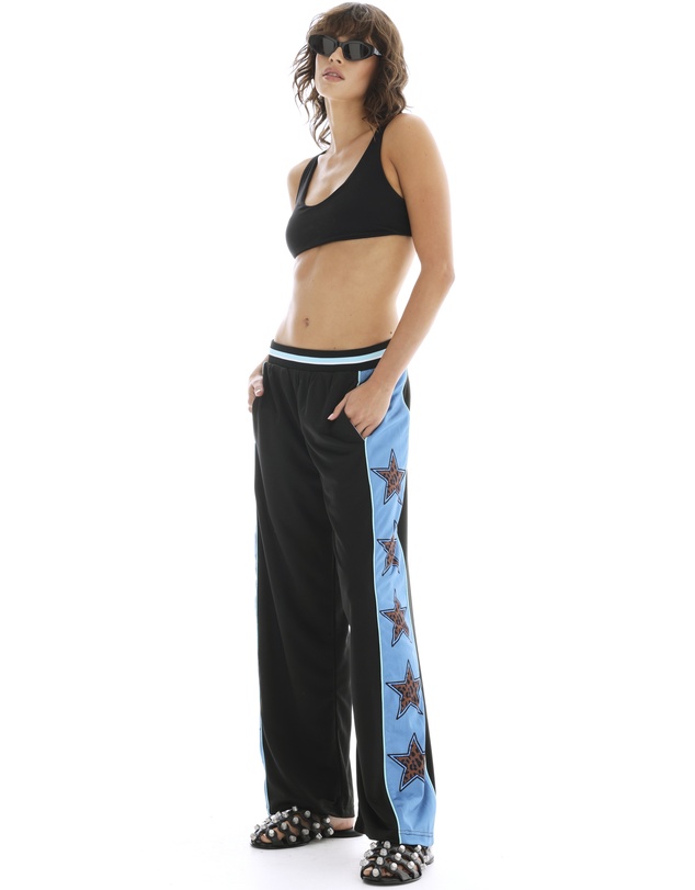 THE TALES - Tales Leopard Star Track Pants