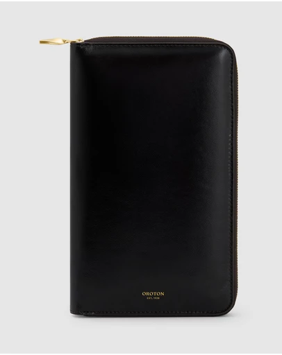 Oroton - Marais Crackle Travel Wallet