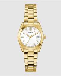 GUESS - Guess Alice Ladies Gold Tone Date Watch