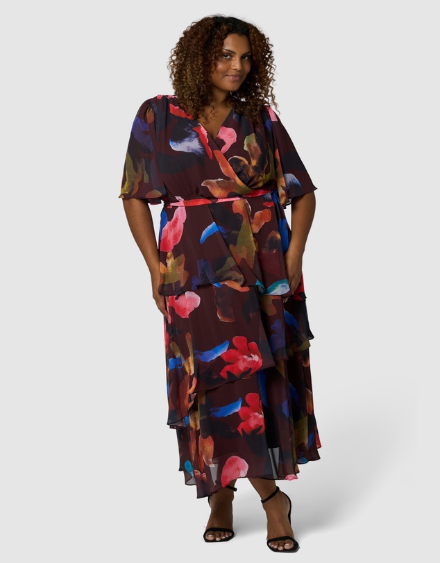 Pink Dusk by Curve Project - Hypnotic Maxi Dress