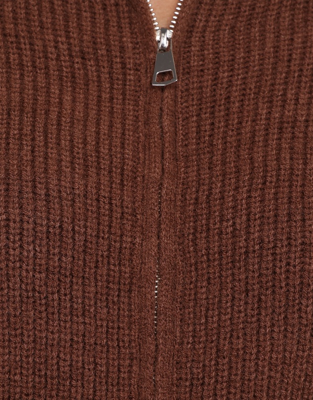 Petal & Pup - Kourtney Zip Cardigan - Brown