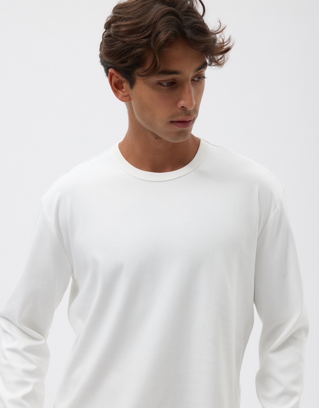 AERE - Relaxed Long Sleeve Cotton Tee