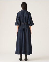 MOS The Label - Cleo Denim Shirt Dress