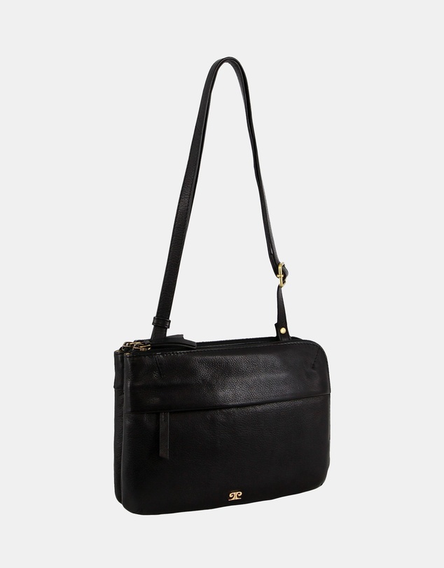 Pierre Cardin - Pierre Cardin Leather Ladies Crossbody Bag