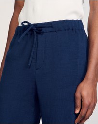 Sandro - Micropleated Shorts