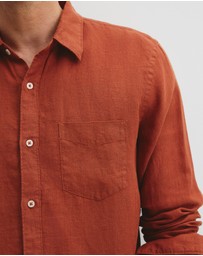 Country Road - Organically Grown Linen Regular Fit Shirt