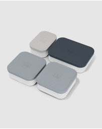 Monbento - Monbento MB Extra Bento Box Containers - Grey Blue Mix