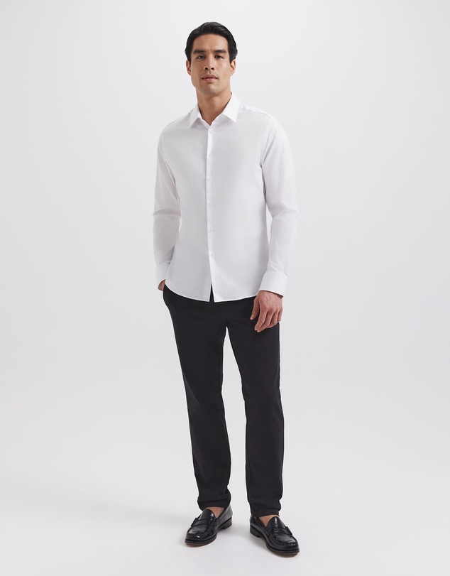 SABA - Justin Easy Care Textured Occasion Shirt
