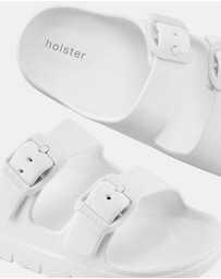 Holster - Kids Seeker EVA Slides - White - Unisex