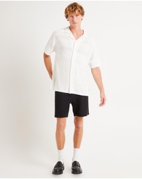 Arvust - Knitted Short Sleeve Resort Shirt