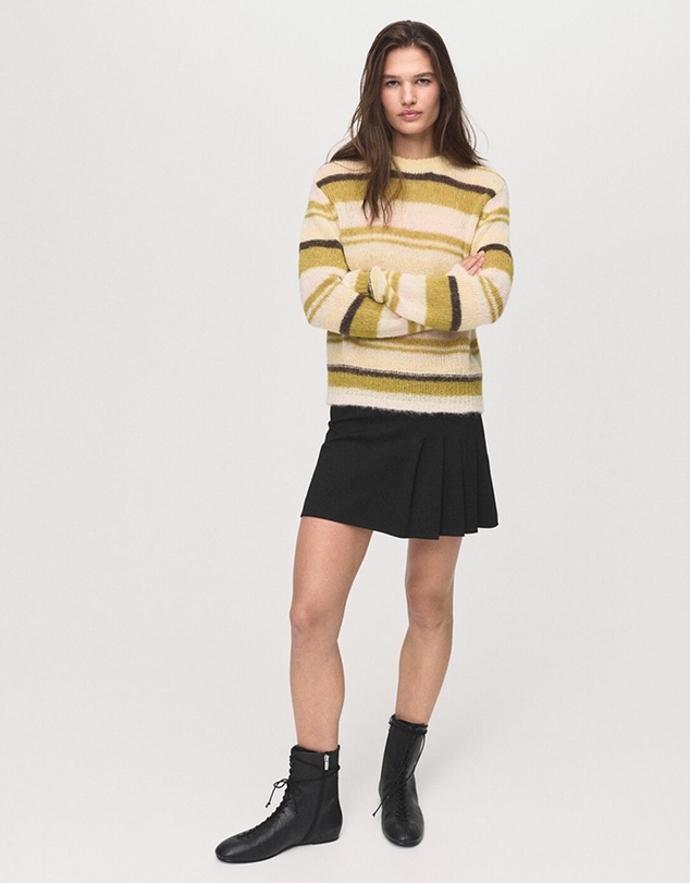 M.N.G - Pleated Mini-Skirt