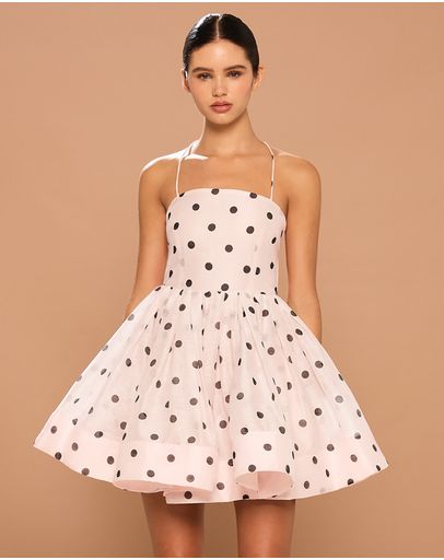 Blush Polka Dots