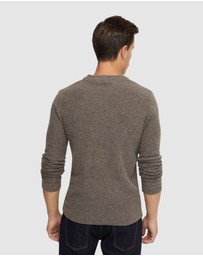 Oxford - Leon Crew Neck Wool Rich Knit