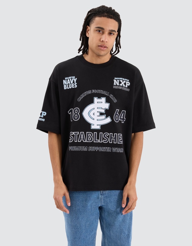 Nena & Pasadena - Carlton Mega Loop Back Tee