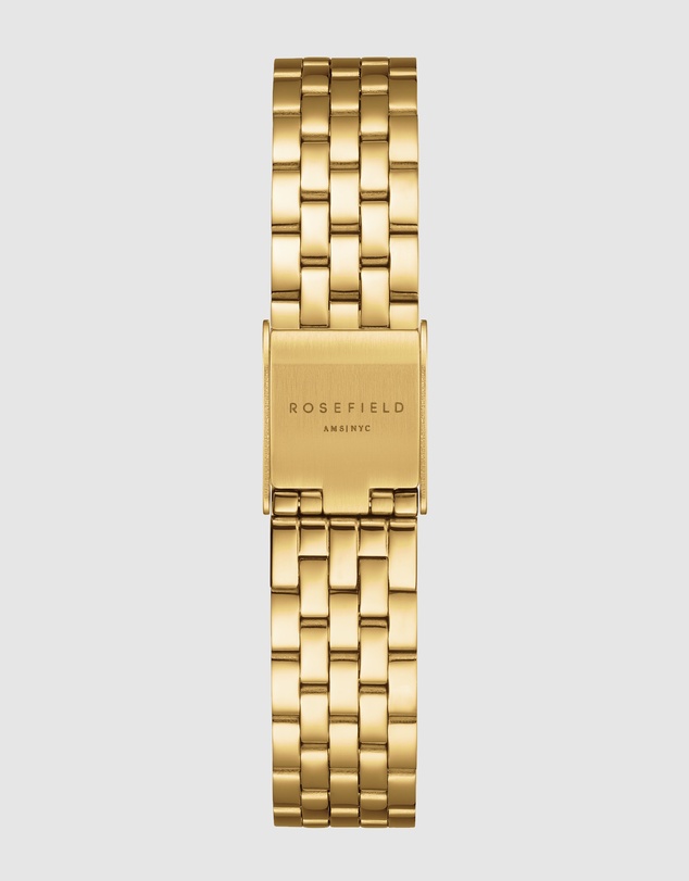 Rosefield - Ivy White Gold-Tone Bracelet Watch