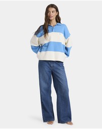 Roxy - Womens Cross Over Fleece Jumper