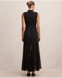 Forever New - Pearl High Neck Underlay Dress