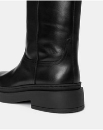 ARKET - Below-The-Knee Leather Boots