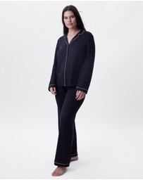 Bras N Things - Emilia Long Sleeve Top - Black
