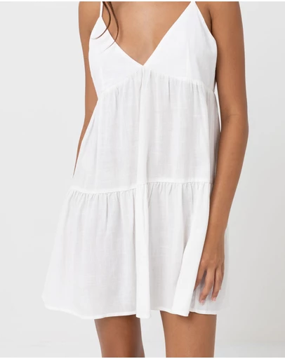 Rhythm - Classic Tiered Mini Dress