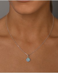 Von Treskow - Czelline Opal Clover Belcher Necklace