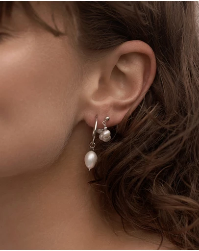 Native Sol - Oakley Pearl Hoops