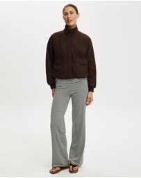 Cotton On - Clover Funnel Neck Bomber