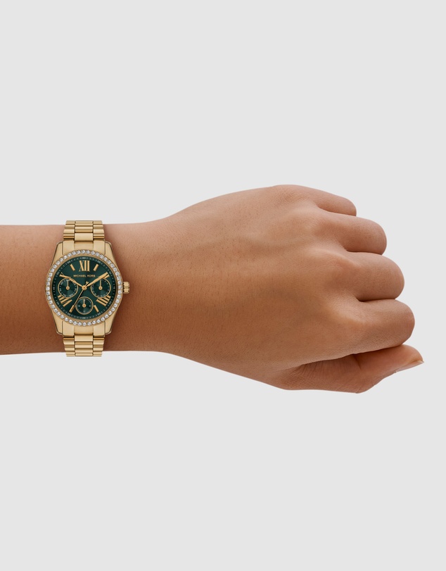 Michael Kors - Lexington Gold Tone Analogue Watch