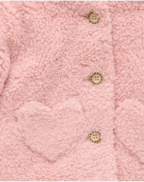 Purebaby - Shearling Padded Jacket -Kids-Babies