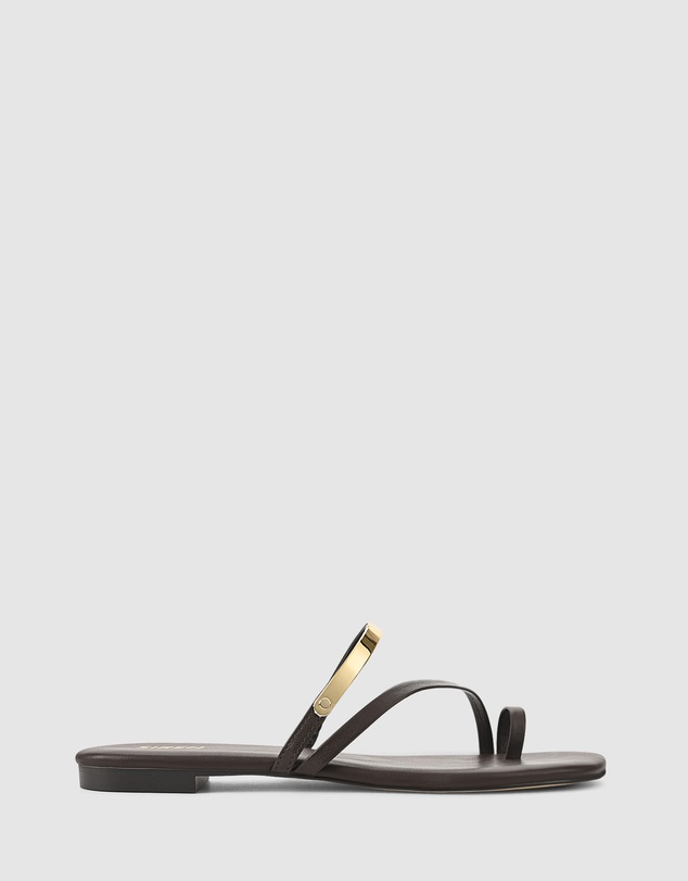 Siren - Miles Strappy Flat Sandals